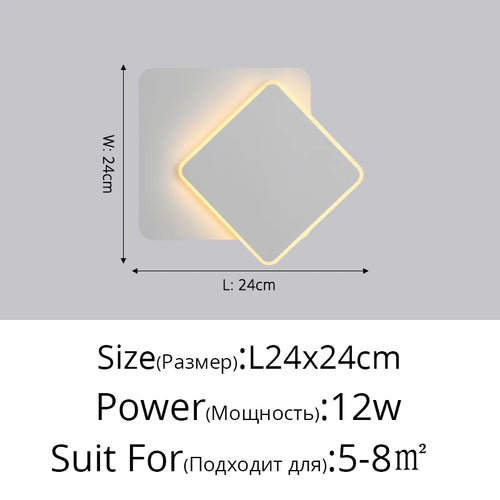 Modern nordic post-solar eclipse wall light - vue 15 sur 16