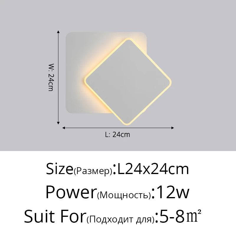 Modern nordic post-solar eclipse wall light - vue 15 sur 16