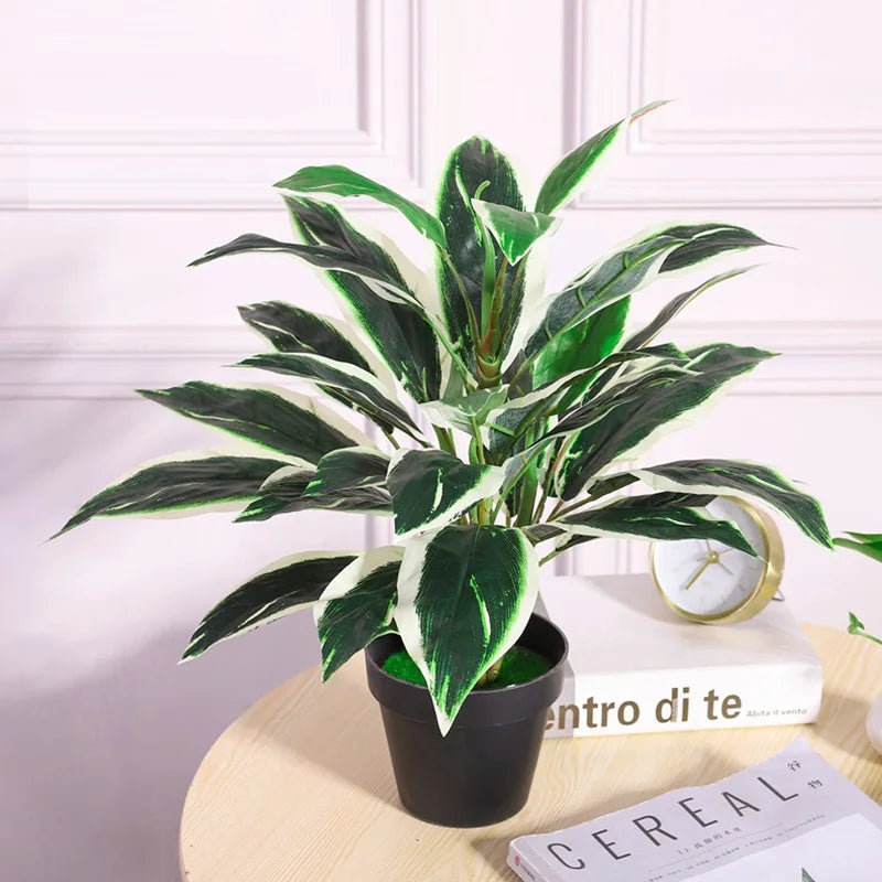 Artificial monstera plant for indoor and outdoor decoration - vue 14 sur 22