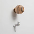 Modern astronaut wall light for children's bedside with star and moon decor