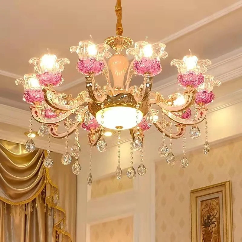 Luxury crystal chandelier for elegant creative décor