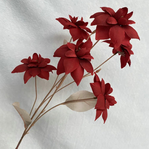Decorative fabric artificial flowers for weddings and events - vue 10 sur 14