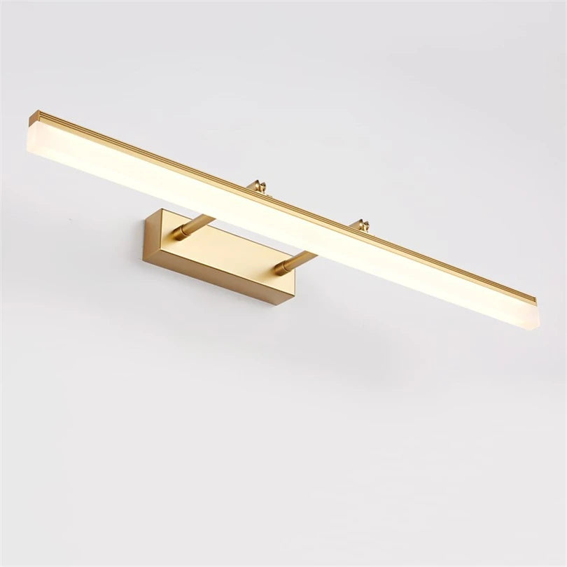 Retractable LED table lamp for makeup and vanity - vue 3 sur 9