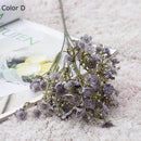 Autumn gypsophila branch for DIY wedding decoration