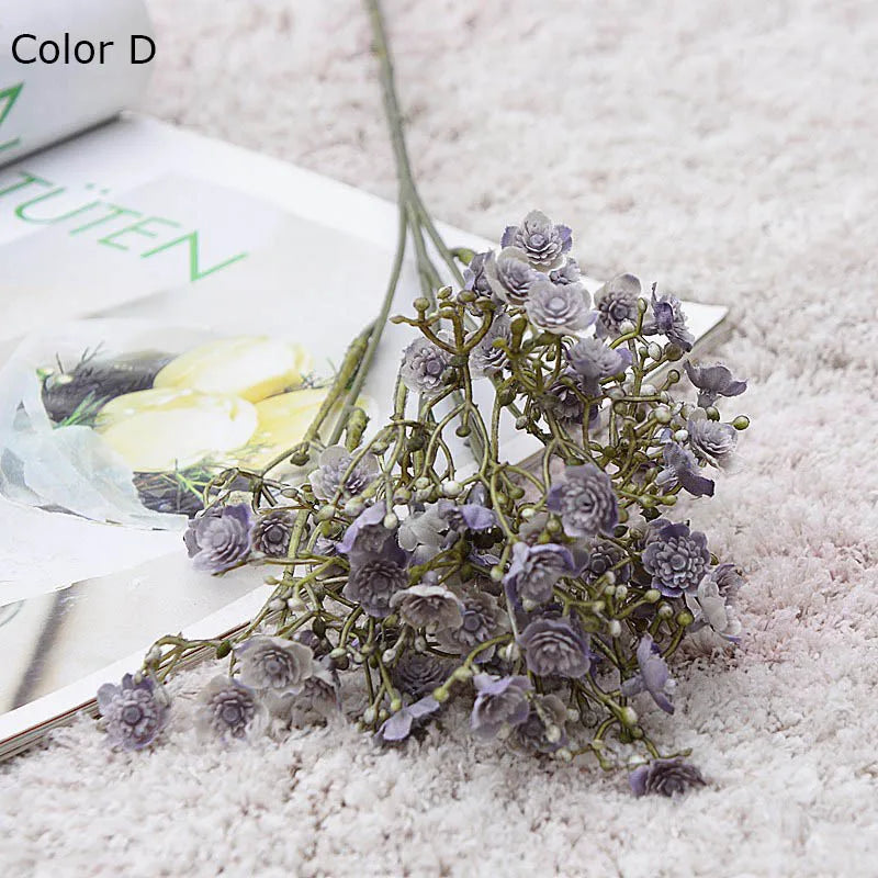 Autumn gypsophila branch for DIY wedding decoration - vue 12 sur 16