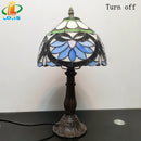 Mediterranean style heart-shaped table lamp