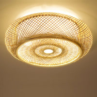 Handmade bamboo pendant light decorative Chinese style