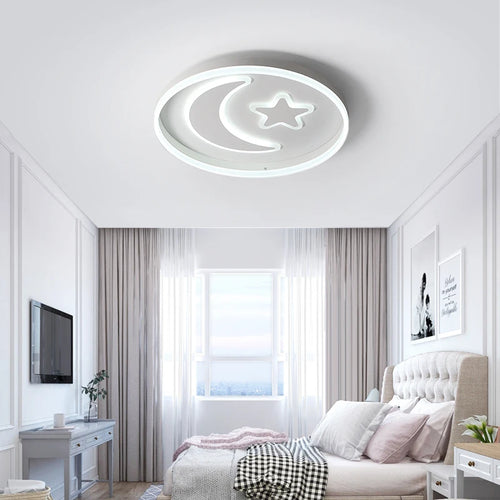 Modern simple dimmable LED ceiling light for home - vue 4 sur 10