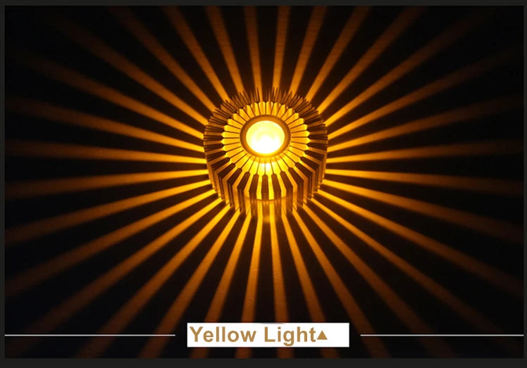 Modern ceiling light with creative recessed LED Artly lamp