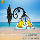 Mediterranean style LED wall light with European art design