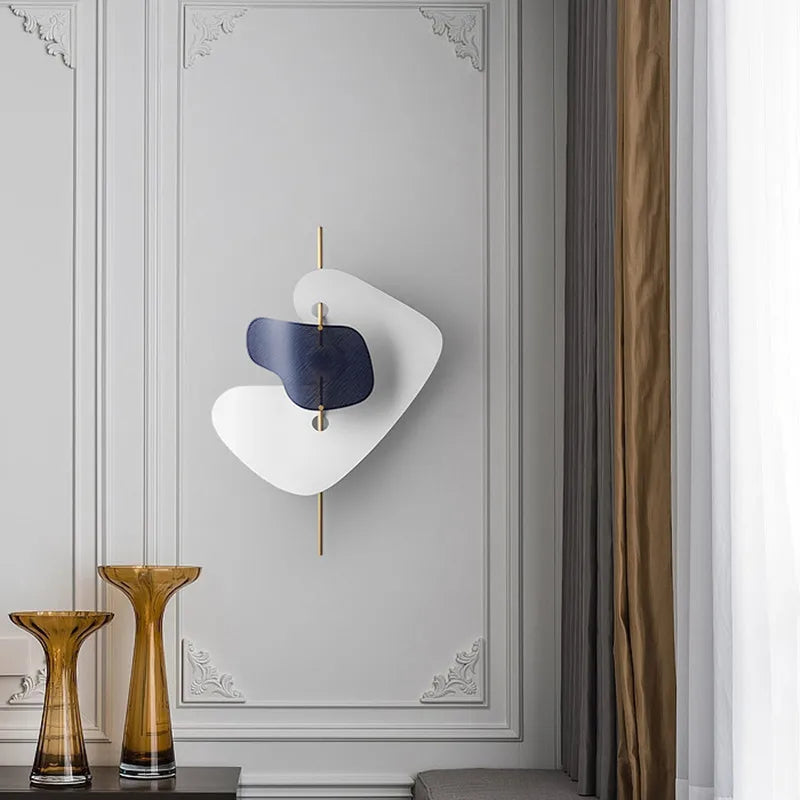 Postmodern Nordic design stainless steel minimalist wall light - vue 3 sur 8