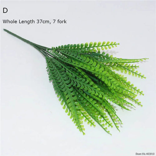 Artificial plant with 7 branches for wedding and Christmas decoration - vue 9 sur 21