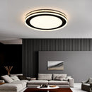 Round LED ceiling light for versatile indoor lighting