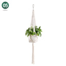 macrame hanging basket for plants crafts home decor