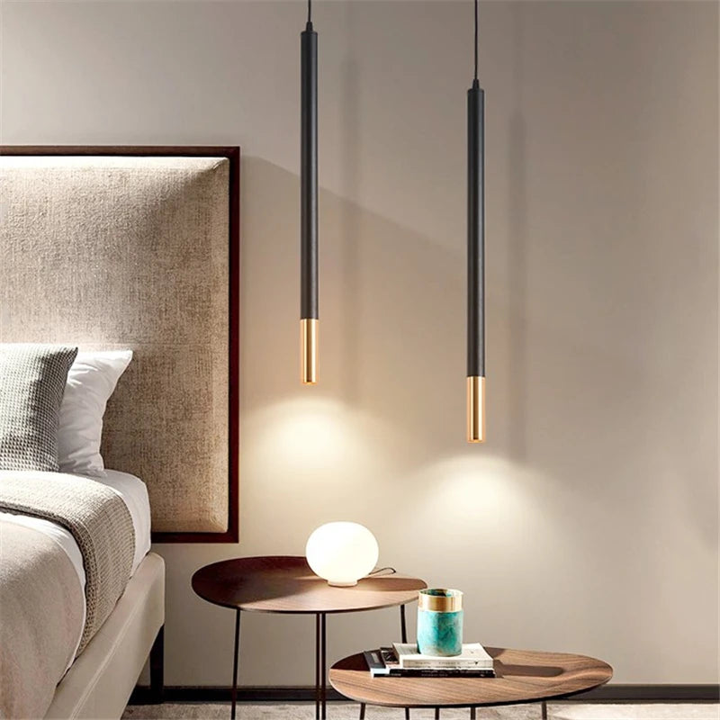 Suspended bedside lamp LED unique chandelier indoor decoration