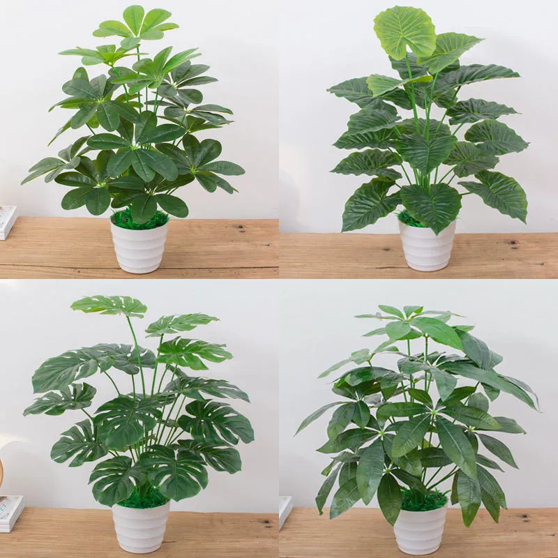 Artificial monstera plant for indoor and outdoor decoration - vue 6 sur 22