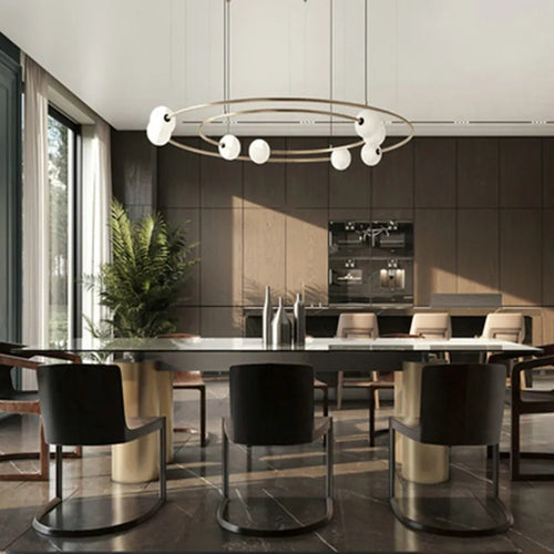 suspension en verre design nordique pour intérieur créatif - vue 7 sur 8