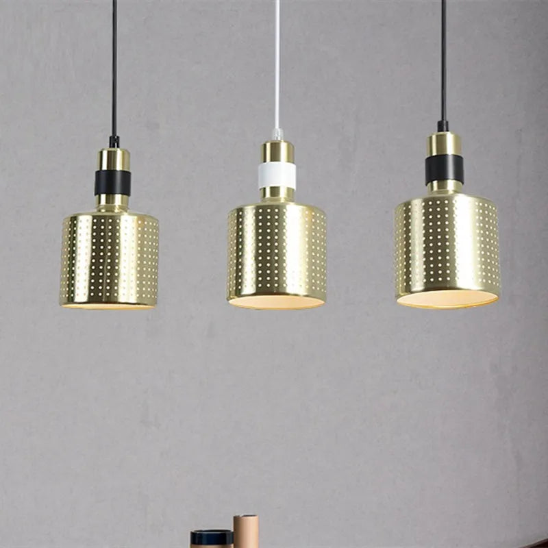 Nordic metal designer pendant light for modern interiors