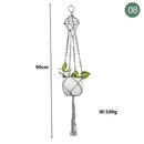 macrame hanging baskets for plants and decoration