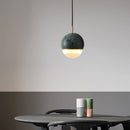 Nordic design marble LED pendant light for decorative interiors