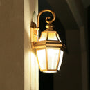Waterproof outdoor wall light for stairs and outdoor spaces