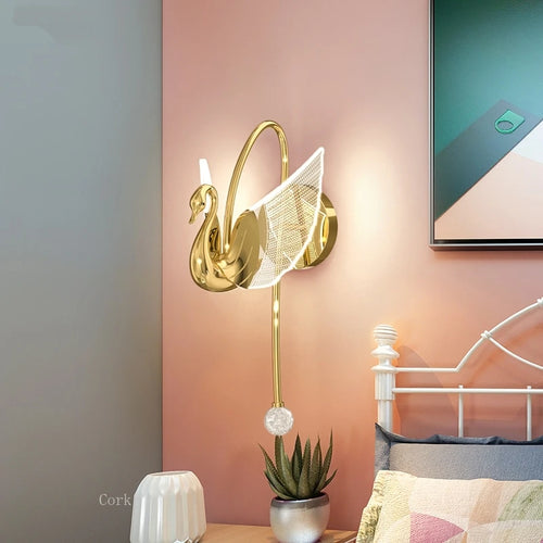 Nordic LED wall light with luxury design for elegant interiors - vue 2 sur 8