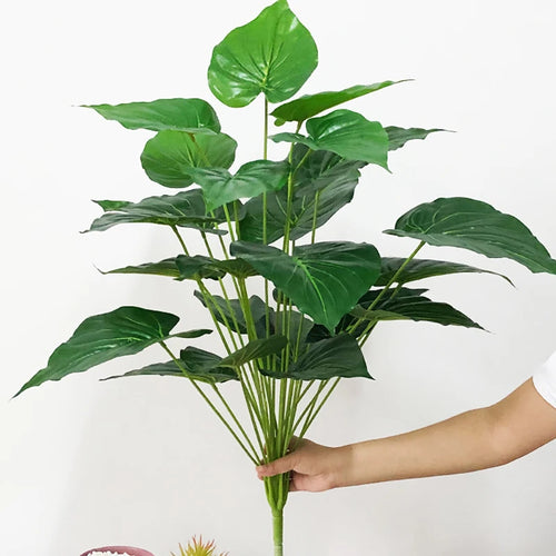 Artificial tropical monstera plants decorative foliage for indoor and outdoor use - vue 10 sur 21