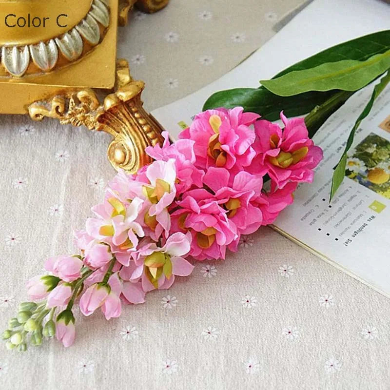 Large artificial flower branch for autumn and wedding decoration - vue 9 sur 14