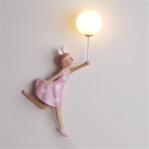Creative and modern balloon wall light for children's room - vue 2 sur 8