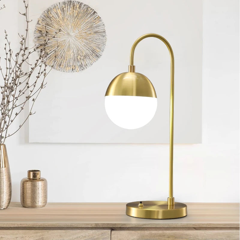 Creative retro LED desk lamp for indoor lighting