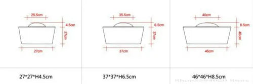 Modern square LED ceiling light for elegant interior decor - vue 7 sur 6