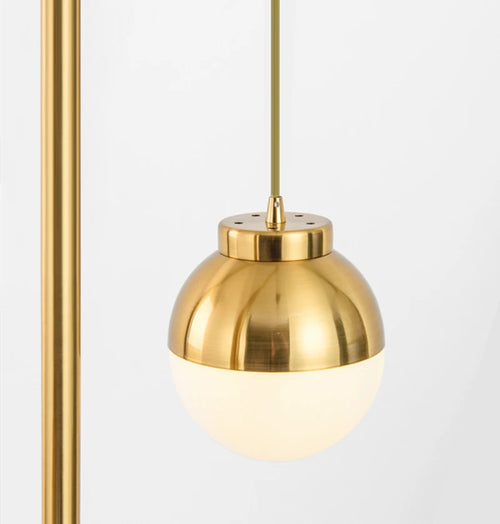Nordic glass floor lamp decorative design for modern interiors - vue 7 sur 7