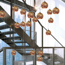 Modern nordic decorative LED pendant lamp fireworks design