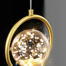 Modern minimalist nordic style double head chandelier