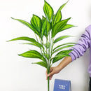 Large artificial monstera tropical tree for indoor and garden decoration