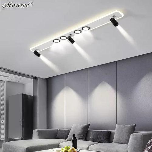 Acrylic LED spot ceiling light - vue 2 sur 24