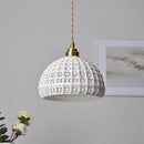 Modern ceramic LED pendant light for home decoration