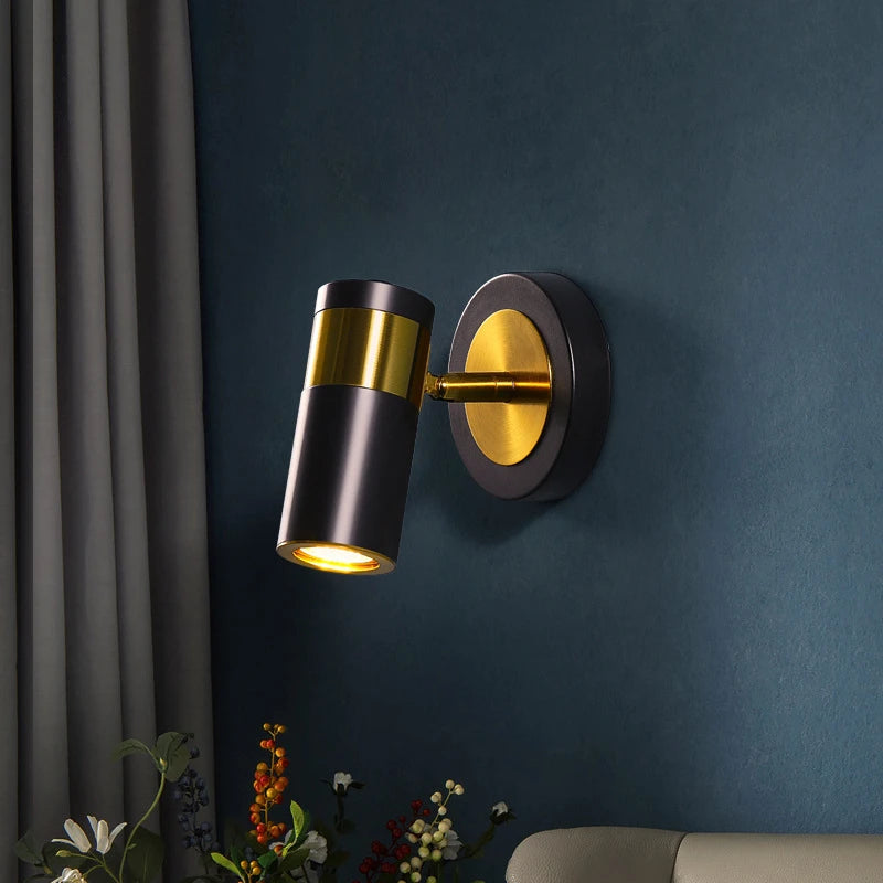 Modern metal LED wall lights for stylish interiors