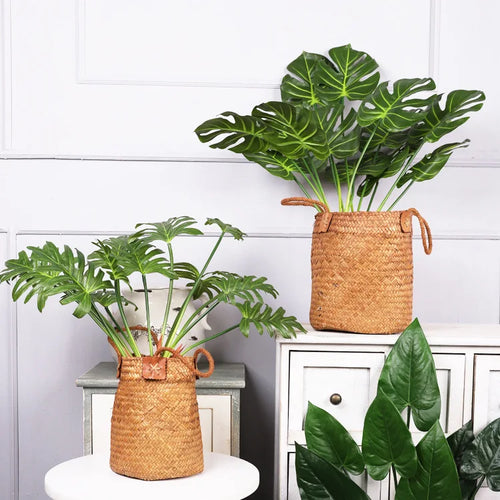 Artificial monstera plant for indoor and outdoor decoration - vue 5 sur 22