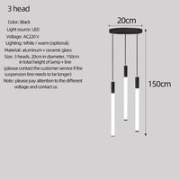 Modern spiral LED chandelier for indoor lighting