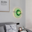 Retro style UFO acrylic wall light with LED