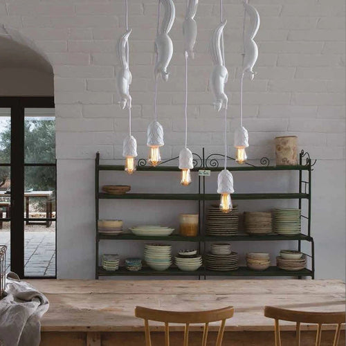 Resin pendant lamp - vue 4 sur 10