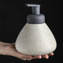 ceramic soap dispenser pressing foam for bathroom