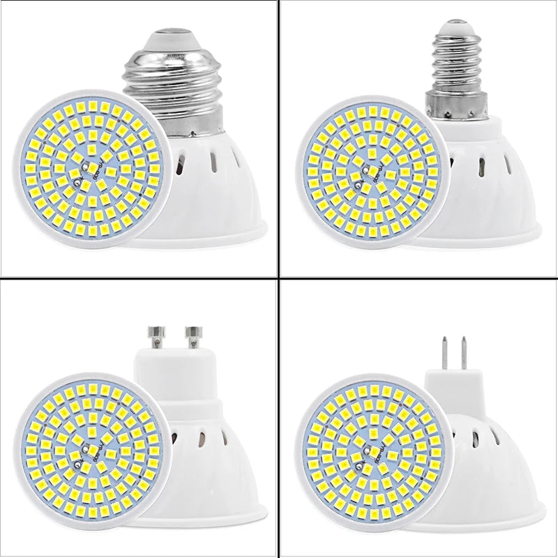 LED bulb 48 60 80 lights 2835 SMD for indoor lighting - vue 9 sur 10