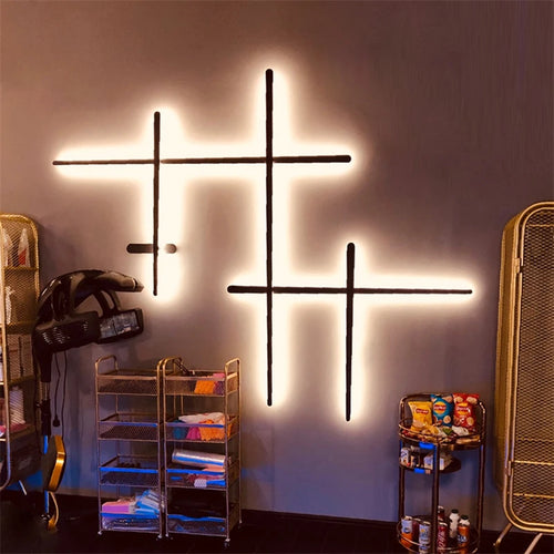 Modern nordic designer wall light creative indoor lighting - vue 4 sur 20