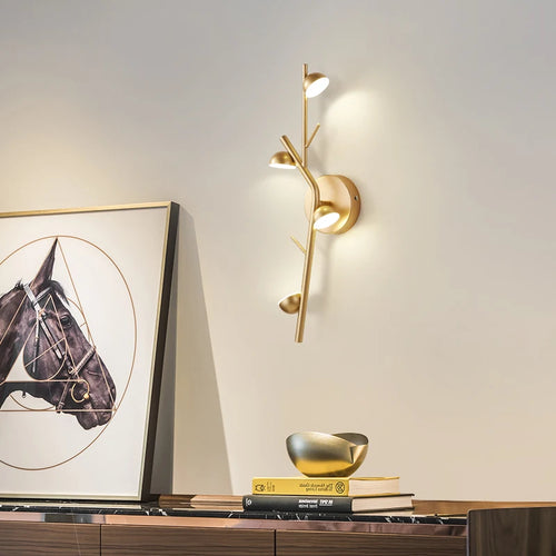 Modern decorative wall light with creative design for interiors - vue 4 sur 8