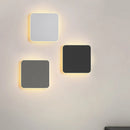Led wall lamp with touch switch for bedroom, bedside, indoor stairs, square and rectangle light 10w 12w 13w