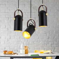Industrial iron pendant light for interior decoration