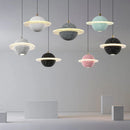 Planet resin pendant light for modern interior decor