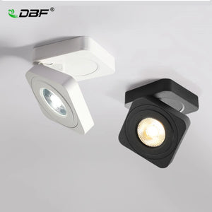 Ultra-slim foldable LED spotlight 360 degree adjustable lighting